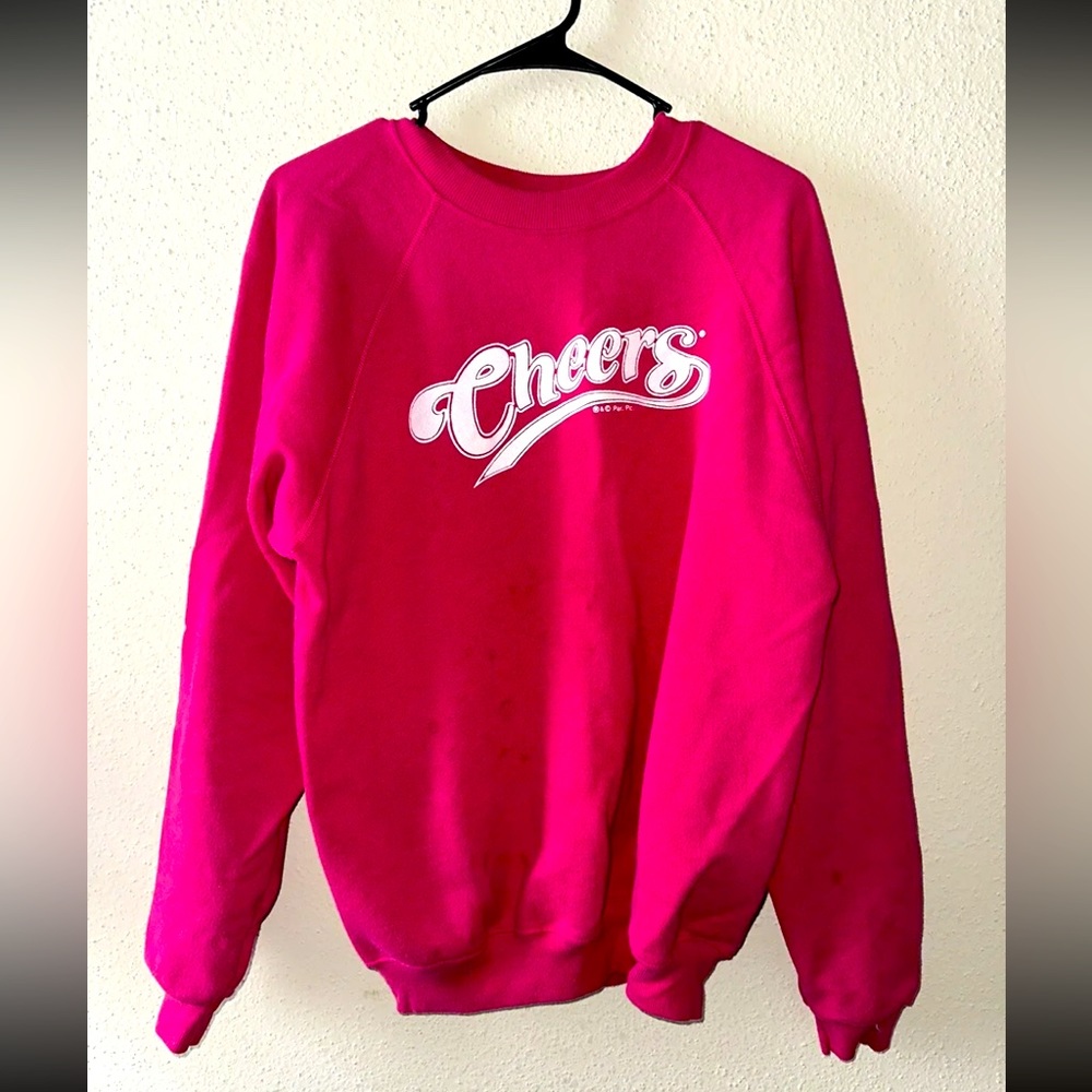Cheers Vintage 90s Show Promo Hanes Sweatshirt Size XL